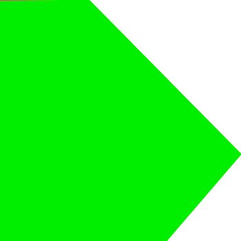 Cartulina Fluorescente JLM 5 pliegos Verde