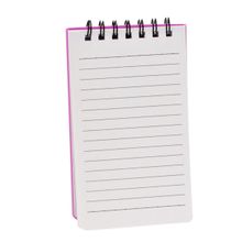 Memo Book Plastificado Con 8 Piezas Color Neon