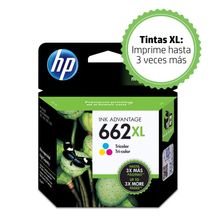 Cartucho de Tinta HP 662XL Tricolor Original CZ106AL