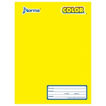 Cuaderno College Cuadro Chico Norma Color 100 hojas