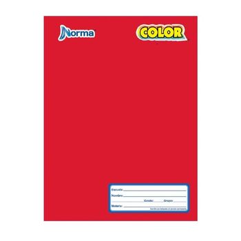 Cuaderno College Doble Raya Norma Color 100 hojas