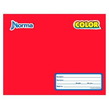 Cuaderno Forma Italiana Cuadro Grande Norma Color 100 hojas