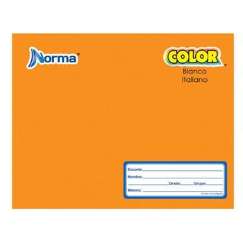 Cuaderno Forma Italiana Blanco Norma 100 hojas