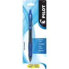 Bolígrafo de Gel Pilot G2 Punto Fino Azul