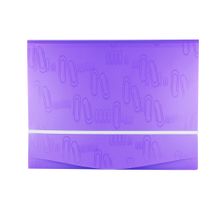 Folder Tamaño Carta Portadocumentos con Liga Iclip Violeta