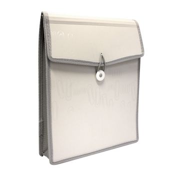 Portadocumentos Vertical Blanco Carta Con Liga Iclip