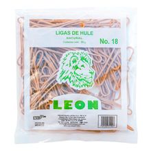 Ligas de Hule León Natural No.18 80g