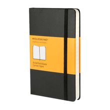 Libreta Pocket Negra Hoja Rayada Pasta Dura Moleskine