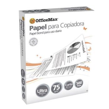 Paquete de Hojas Tamaño Carta OfficeMax Empresarial 500 hojas