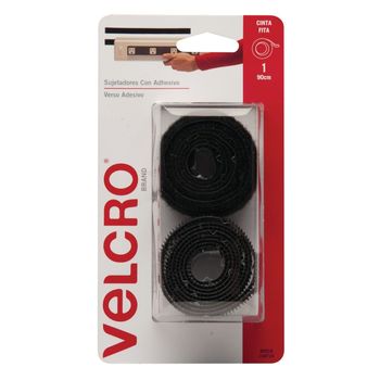 Cinta Sujetadora Velcro Negro 90 cm