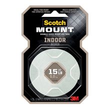 Cinta de Montaje Scotch Doble Cara 1.27cm x 1.90m