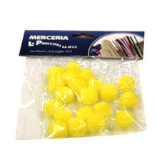 Pompones La Principal Varios Colores 20 pzas