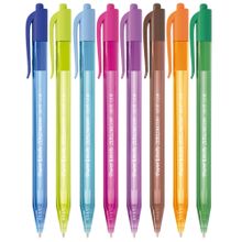 Bolígrafos Paper Mate Kilométrico 100 Punto Mediano Multicolor 8 pzas