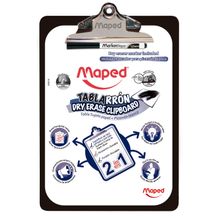 Tabla Sujetadocumentos Tamaño Carta con Pizarrón y Marcador Maped