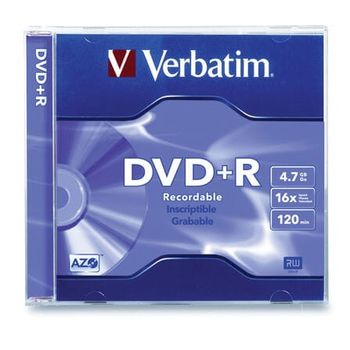 DVD+R Verbatim 4.7GB 16X 120Min