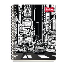 Cuaderno Profesional Rayado Scribe Serie Black 100 hojas