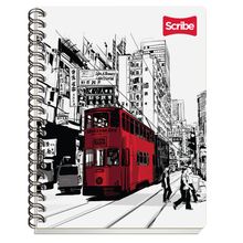 Cuaderno Profesional Cuadro Grande Scribe Serie Black 100 hojas