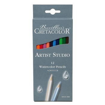 Lápices de Colores Cretacolor Acuarelable Artist Studio 12 piezas