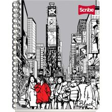 Cuaderno Profesional Rayado Scribe Serie Black 100 hojas