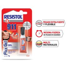 Pegamento Instantáneo Resistol 911 Flex Gel 3 gr 1 pza