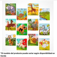 Rompecabezas Educactivity Animales Varios Diseños 1 pza