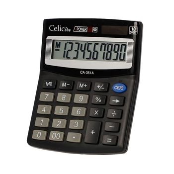 Calculadora de Escritorio Celica CA-351A Negro