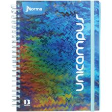 Cuaderno Profesional Rayado Norma Unicampus Metálico 160 hojas