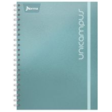 Cuaderno Profesional Cuadro Grande Norma Unicampus Metálico 160 hojas