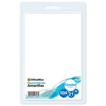 Etiquetas Redondas Amarillas 1.9cm OfficeMax 504 etiquetas