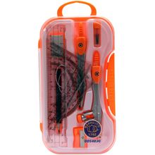 Estuche Juego De Geometría 6 Piezas Barrilito