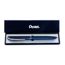 Bolígrafo Pentel EnerGel Azul Mate Tinta Negra