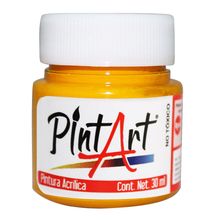 Pintura Acrílica Pint Art 203 Amarillo Cadmio Obscuro 30ml
