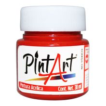 Pintura Acrílica Pint Art 306 Rojo Indio 30ml