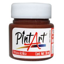 Pintura Acrílica Pint Art 907 Marrón 30ml