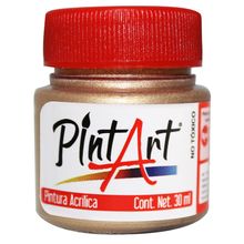 Pintura Acrílica Metálica Pint Art 821 Oro Viejo 30ml