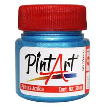 Pintura Acrílica Metálica Pint Art 828 Azul 30ml
