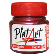 Pintura Acrílica Metálica Pint Art 830 Fiusha 30ml