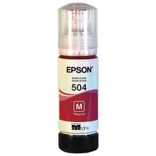 Tinta para Impresora Epson T504 Magenta