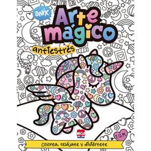 Libro Arte Mágico Onix Unicornio Antiestrés