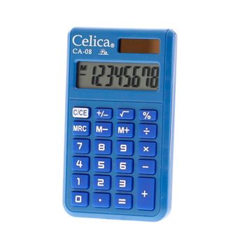 Calculadora de Bolsillo Celica CA-08 Varios Colores 1 pieza