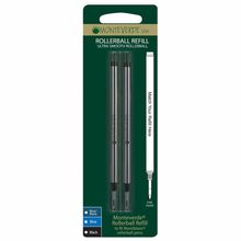 Repuesto Roller Ball Mont Blanc Monteverde Azul 2pz