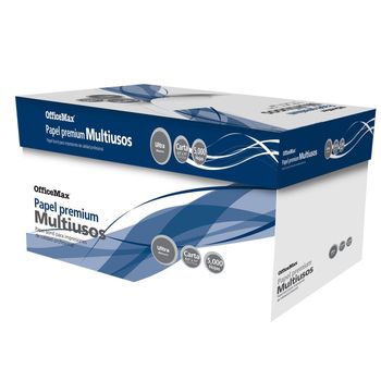 Caja de Papel Tamaño Carta OfficeMax Multiusos Premium Ultra Blancura 5000 hojas