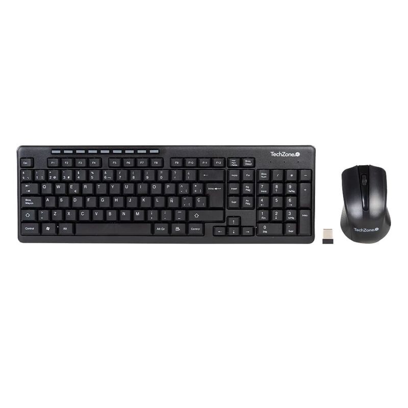 Microsoft Ratón y Teclado inalámbrico Bluetooth Negro