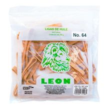 Ligas de Hule León Natural No.64 80g