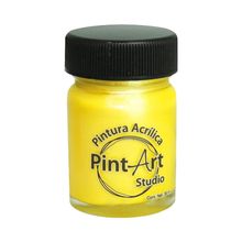 Pintura Acrílica Metálica Pint Art Studio Amarillo 30ml