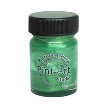 Pintura Acrílica Metálica Pint Art Studio Albahaca 30ml
