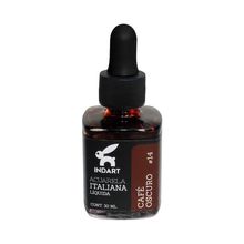 Acuarela Líquida Italiana Indart Café Obscuro 30ml