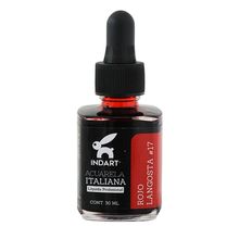 Acuarela Líquida Italiana Indart Rojo Langosta 30ml