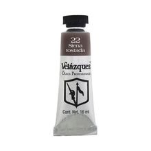 Pintura Óleo Velázquez 22 Siena Tostada 16ml