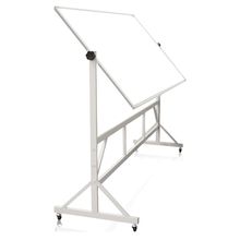 Pedestal Giratorio Superficie Metálica con Ruedas Scaletta Alfra 120x240cm